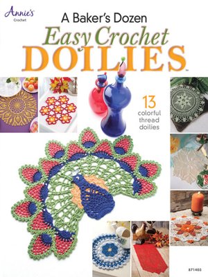 cover image of A Baker's Dozen Easy Crochet Doilies